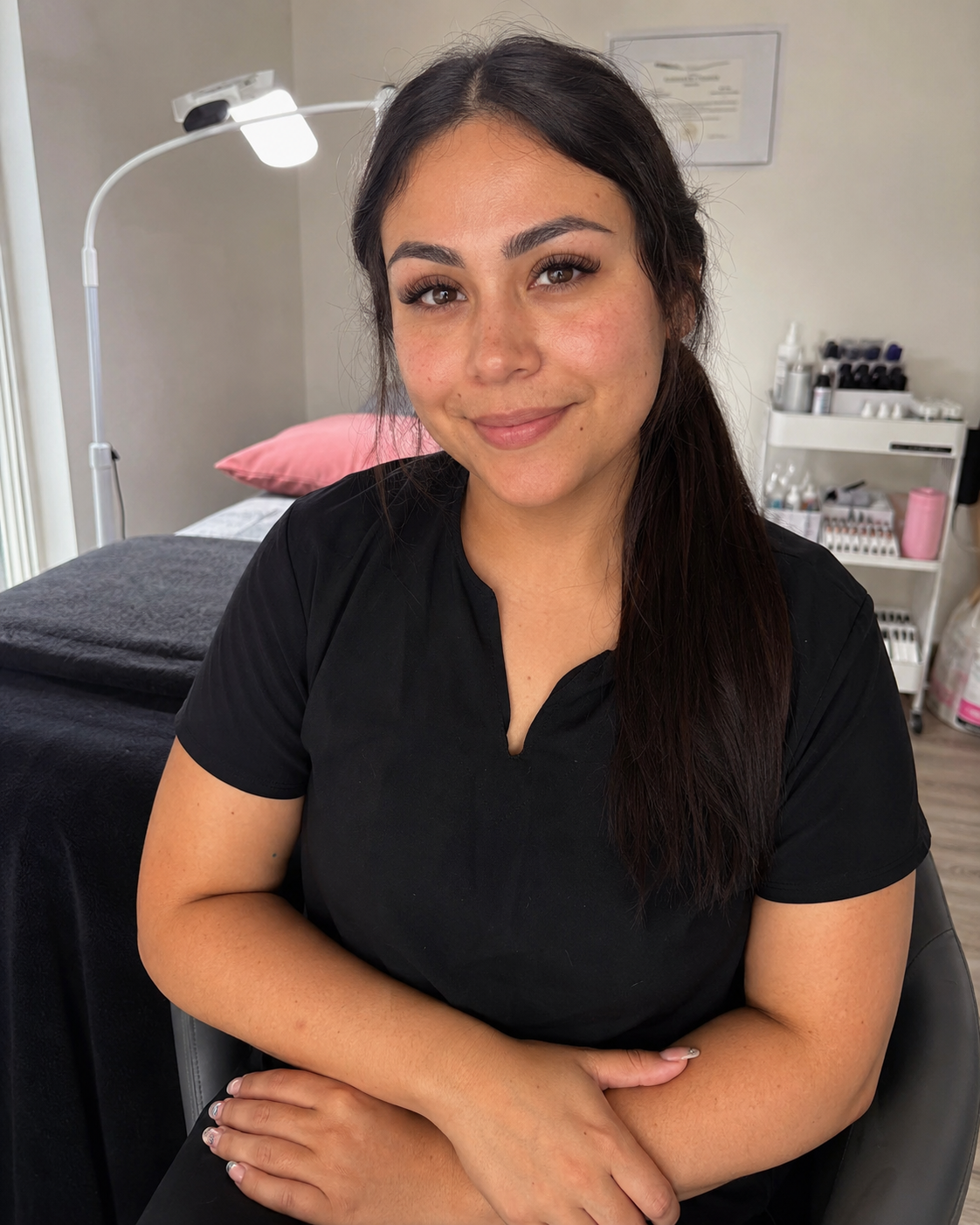 Valentina Mendez lash artist